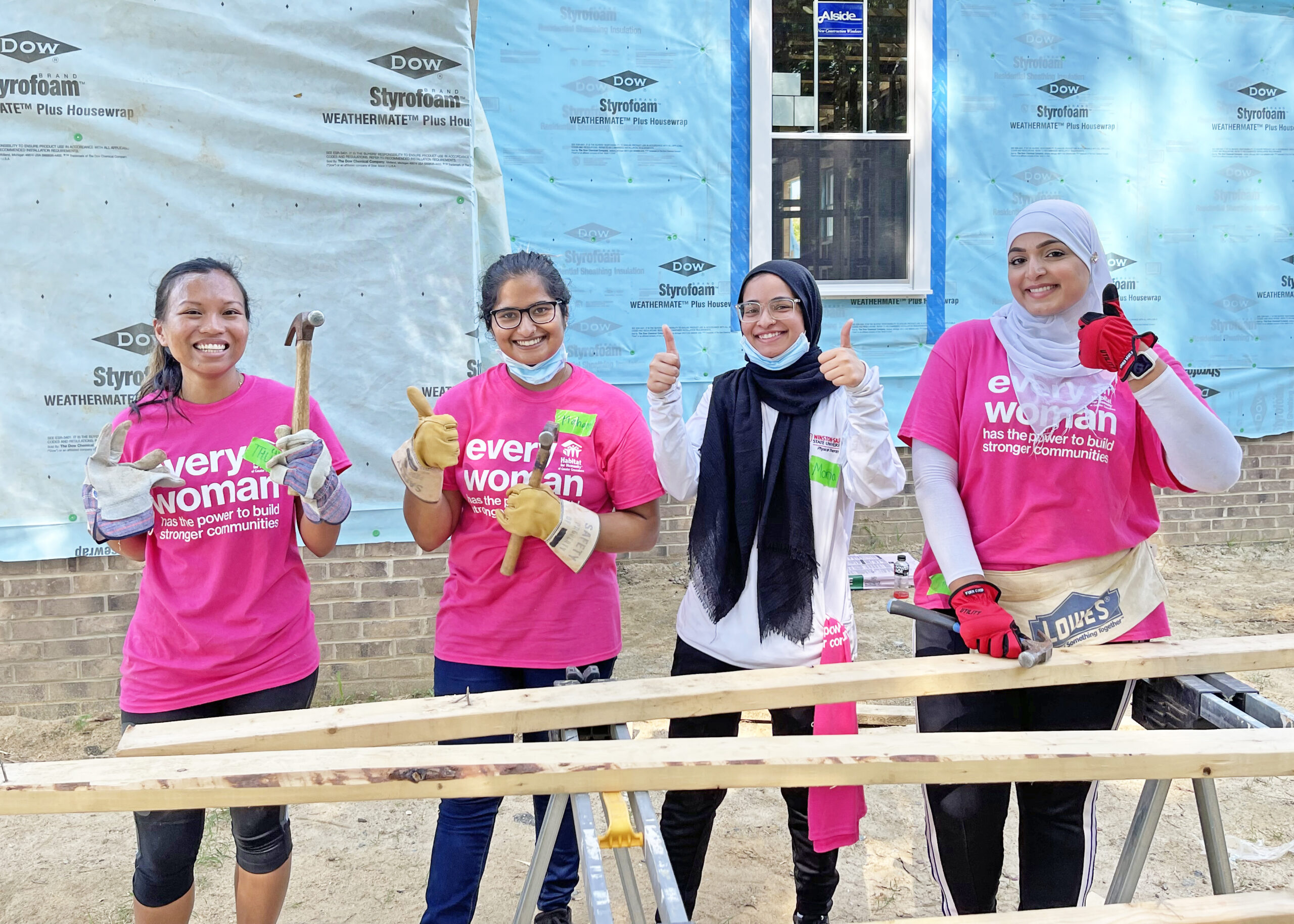 Women Build 2021 Team Muslims of the Triad