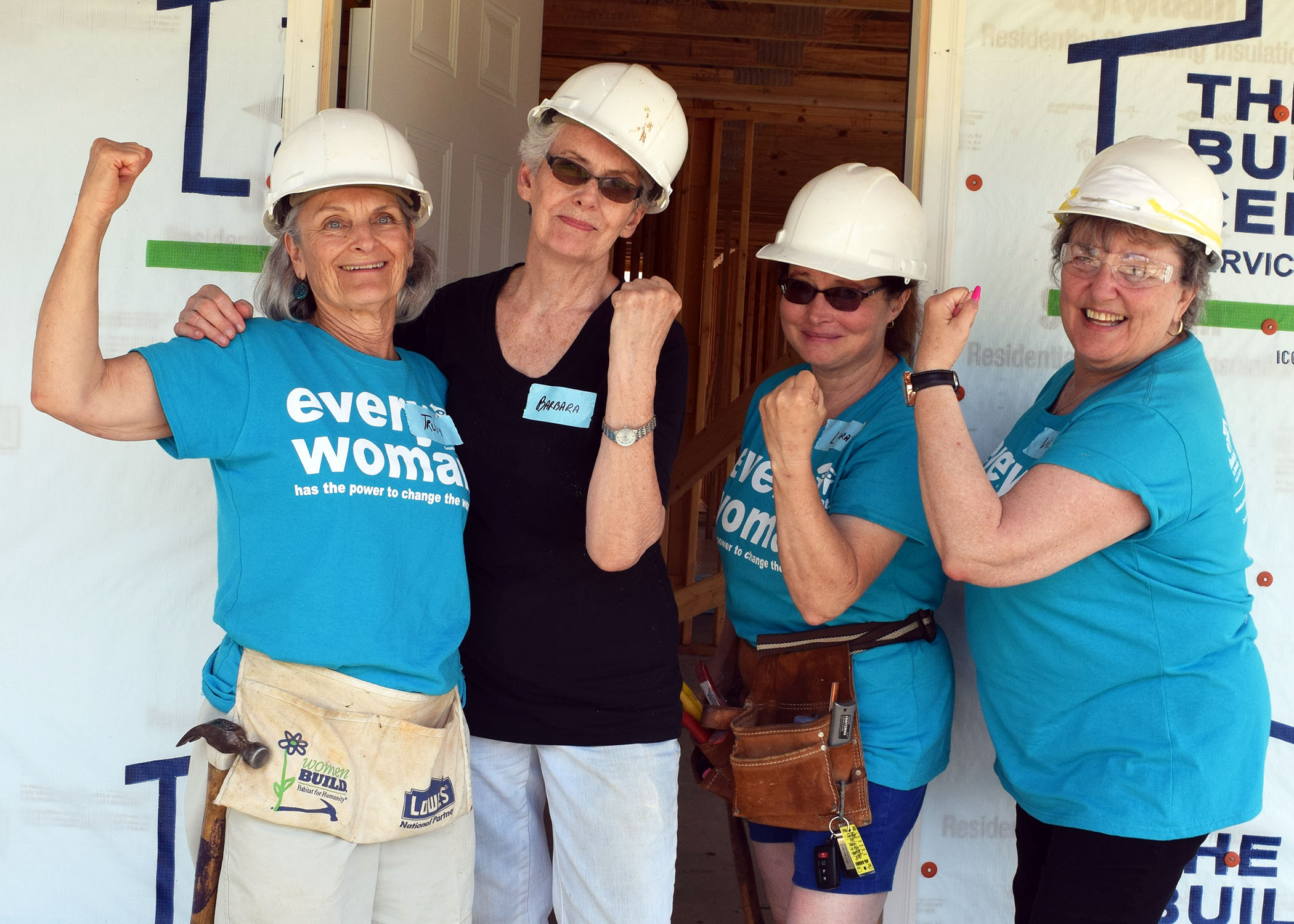 Team Trudy Women Build Volunteers