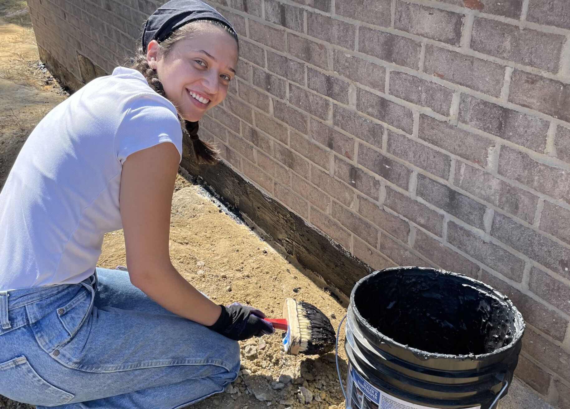 Sealing the foundation