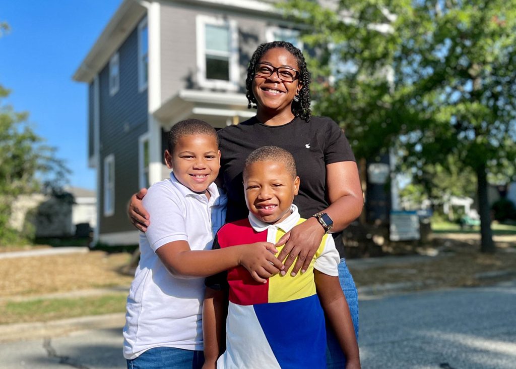 Breyonna and her sons