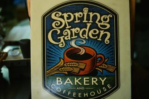 Spring Garden Bakery sign